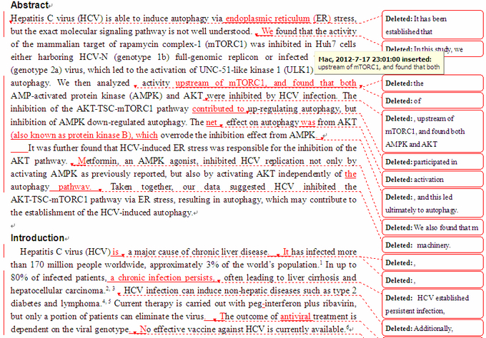 SCI论文英语润色范例,Autophagy(IF=12.042)发表案例